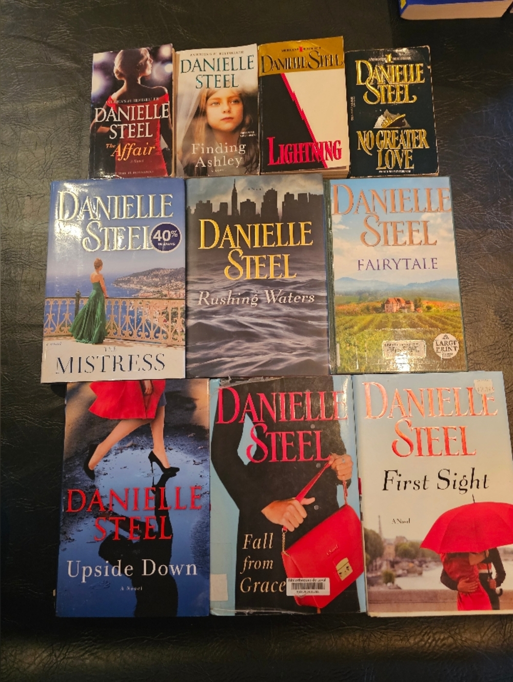 10x Danielle Steel LOT